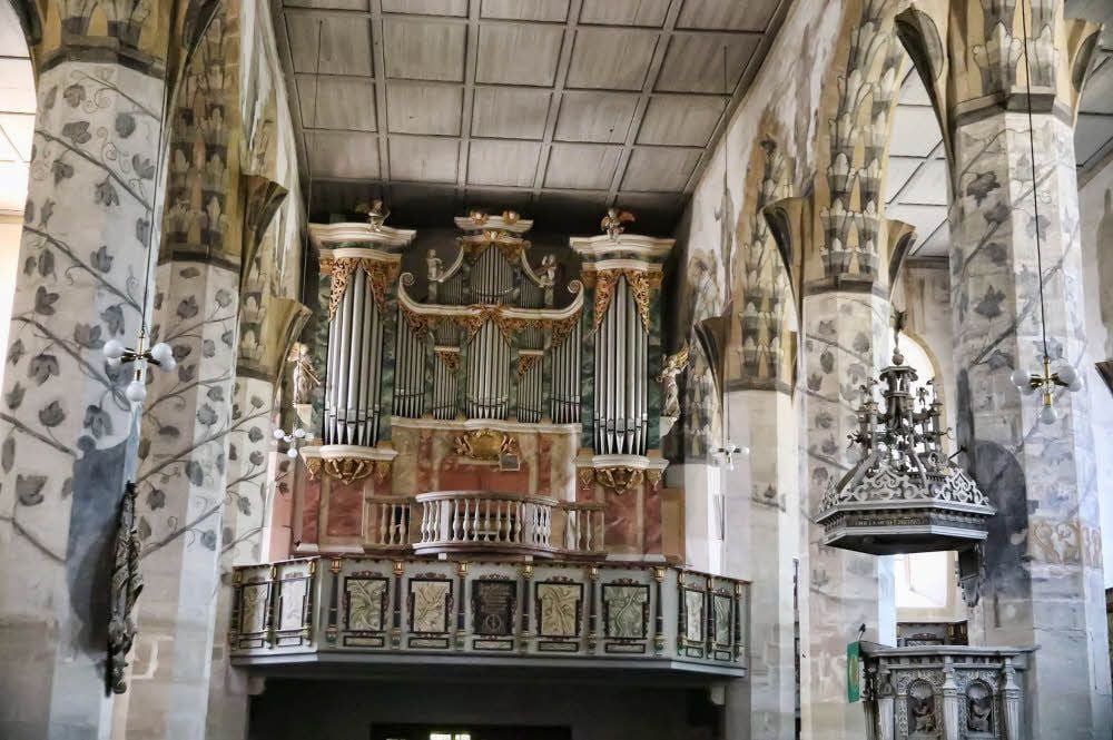 Die historische Hildebrandt-Orgel der St. Jacobikirche in Sangerhausen
