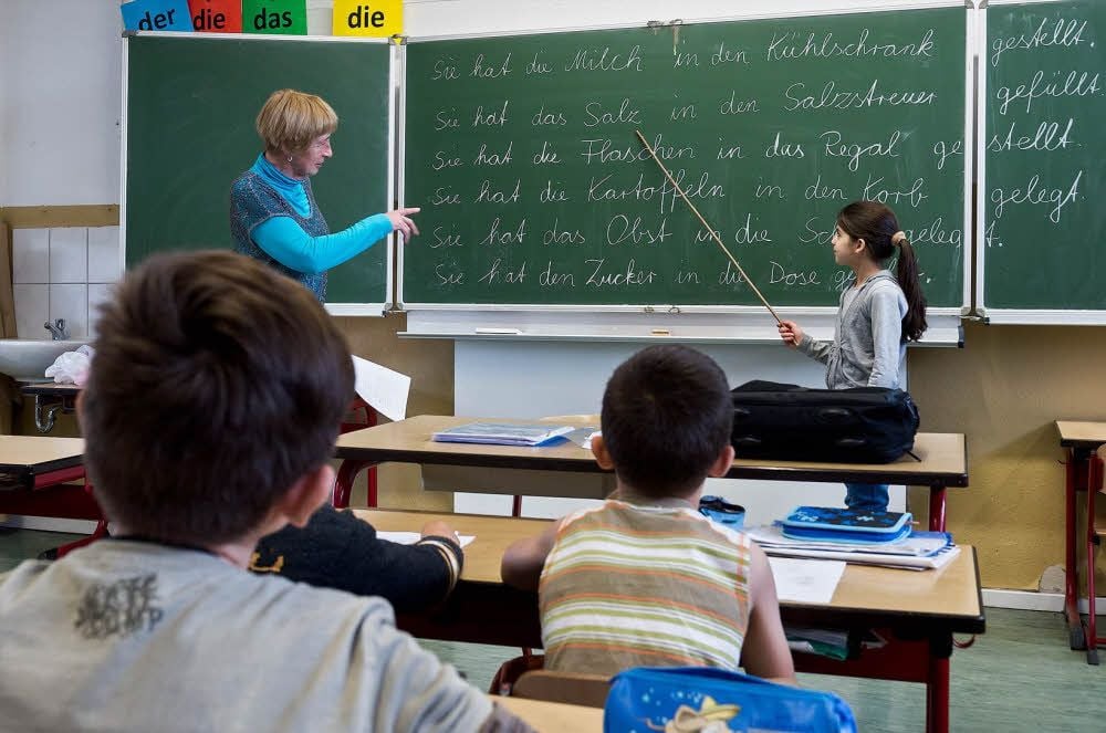 Damit sie dem normalen Unterricht folgen können, wurde Kindern aus Migrantenfamilien in der Rosental-Grundschule in Merseburg bereits im Frühjahr vergangenen Jahres in Sonderunterricht die deutsche Sprache gelehrt.