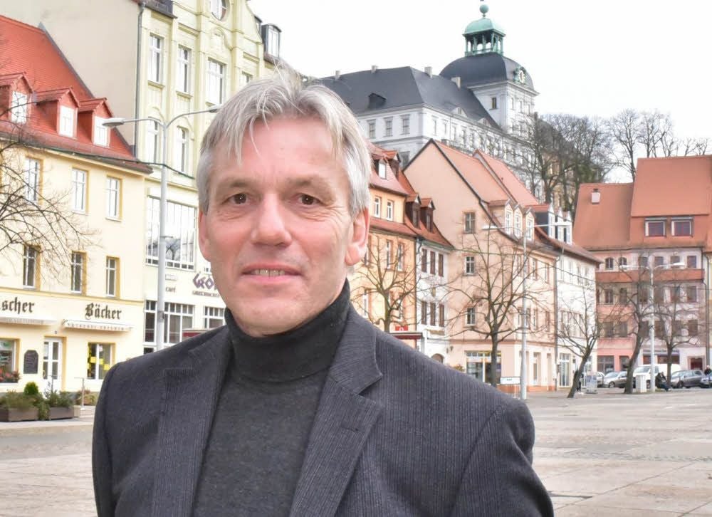 Harry Lienau fühlt sich wohl in Weißenfels. Er will die Region weiter voranbringen.