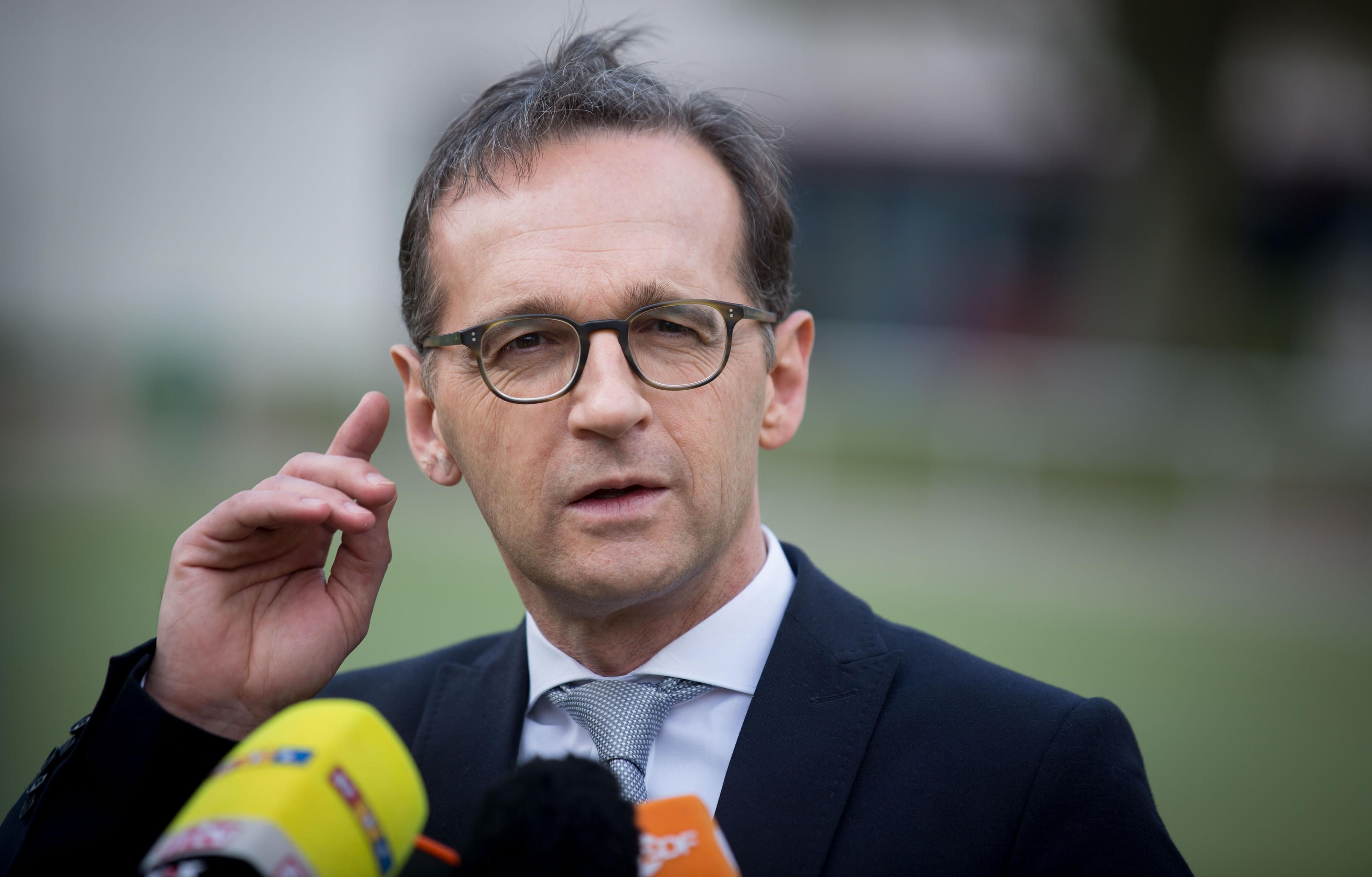 Justizminister Heiko Maas