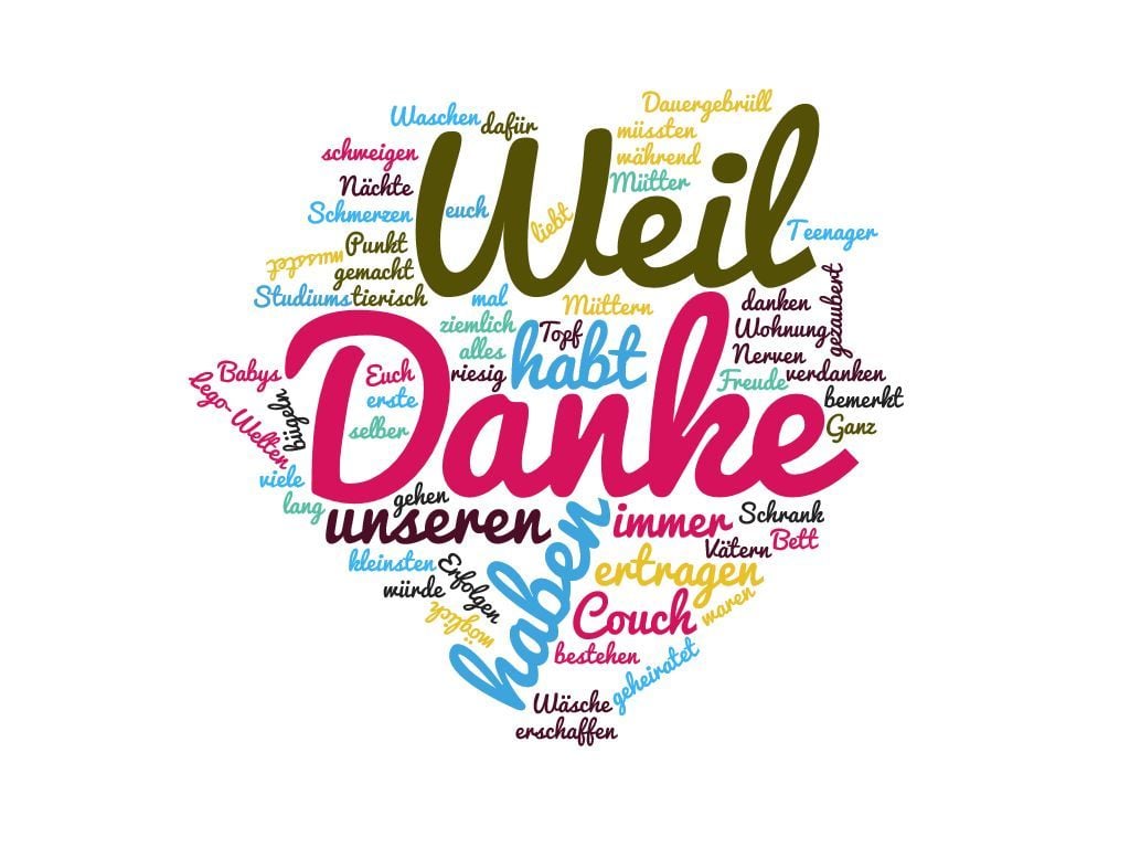 Danke, liebe Väter und Mütter!