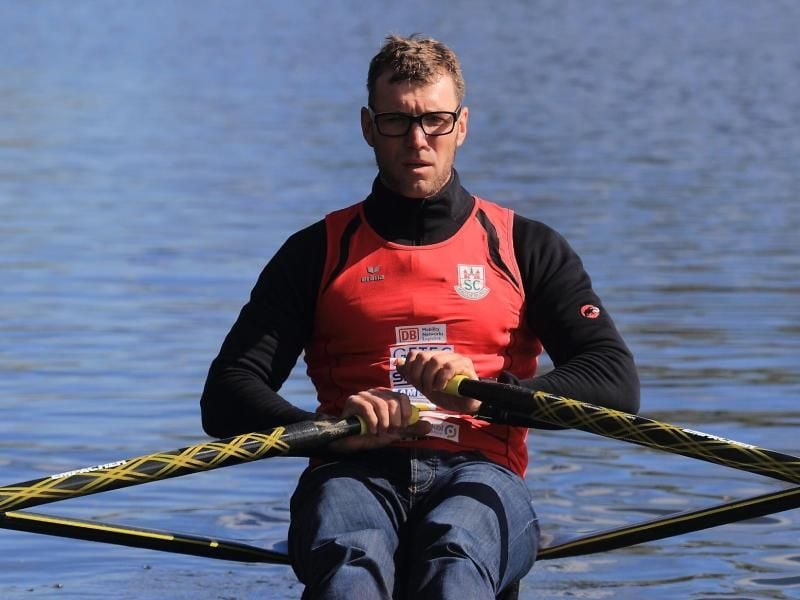 Ruderer Marcel Hacker sagt Teilnahme an Meisterschaft ab. Foto: Jens Wolf/Archiv