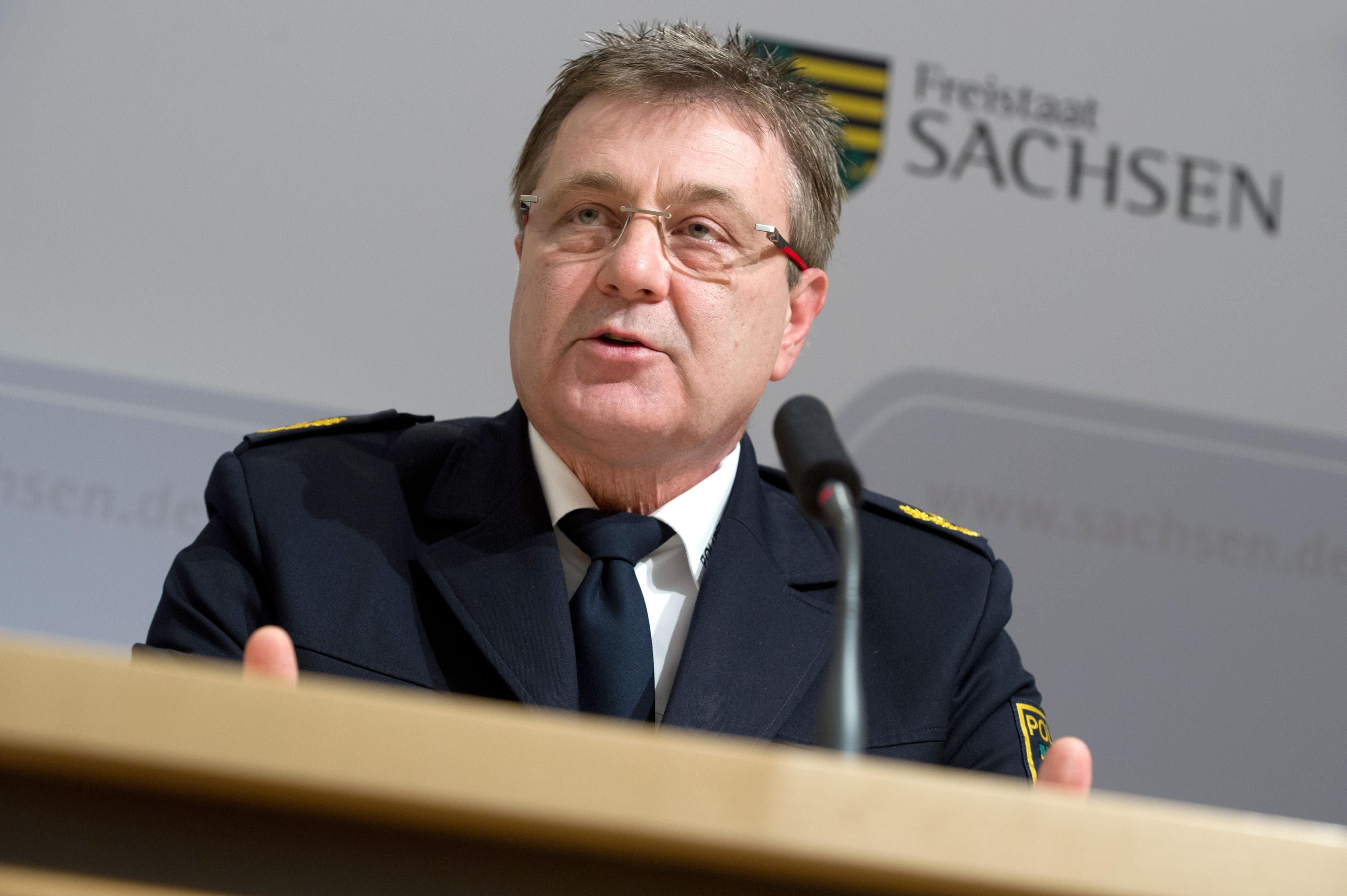 Der Leipziger Polizeipräsident Bernd Merbitz