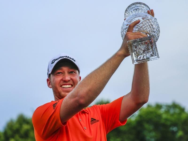 Daniel Berger hat das PGA-Turnier in Memphis gewonnen. Foto: Tannen Maury