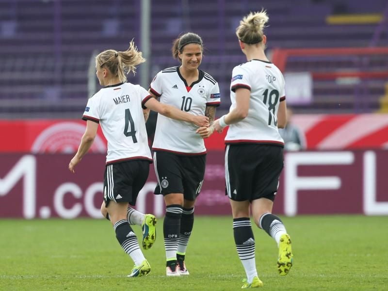 Die DFB-Frauen besiegten Kroatien mit 2:0. Foto: Friso Gentsch