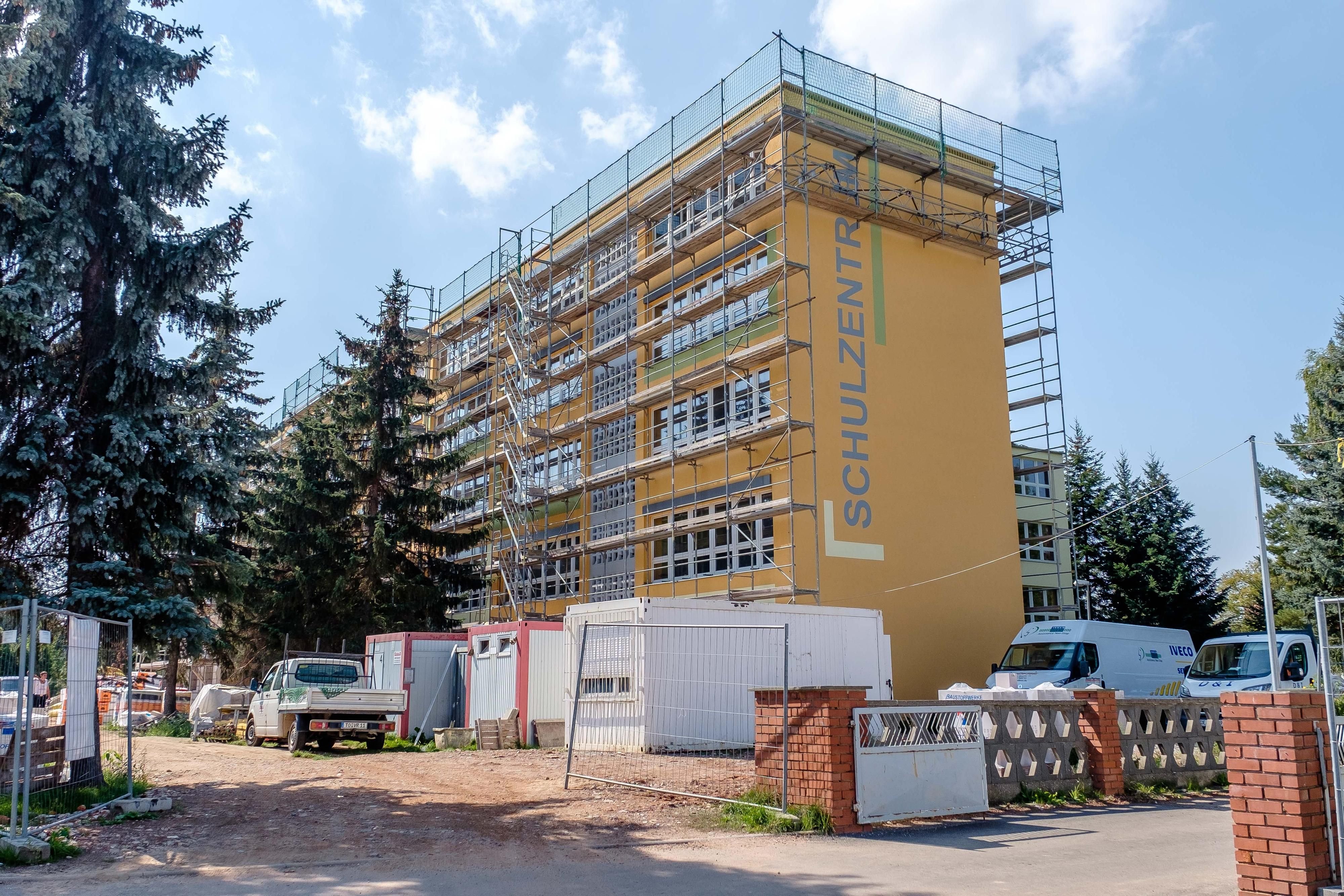 Die Schule in Bad Schmiedeberg.