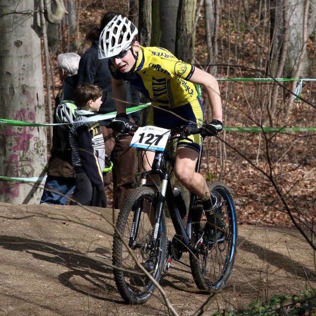Julian Schnürer auf der Strecke in Bautzen.