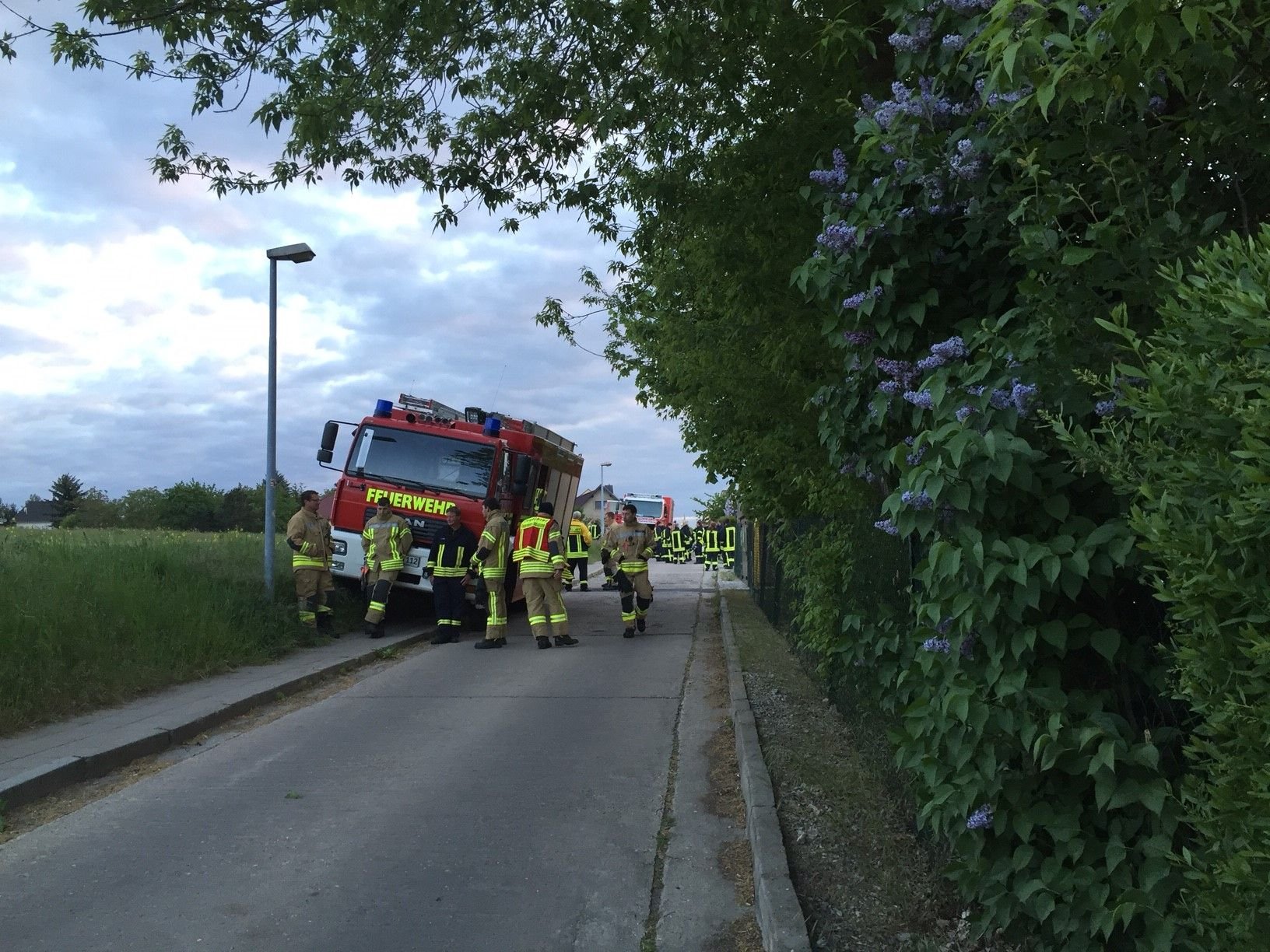 Großaufgebot der Feuerwehren und Rettungskräfte