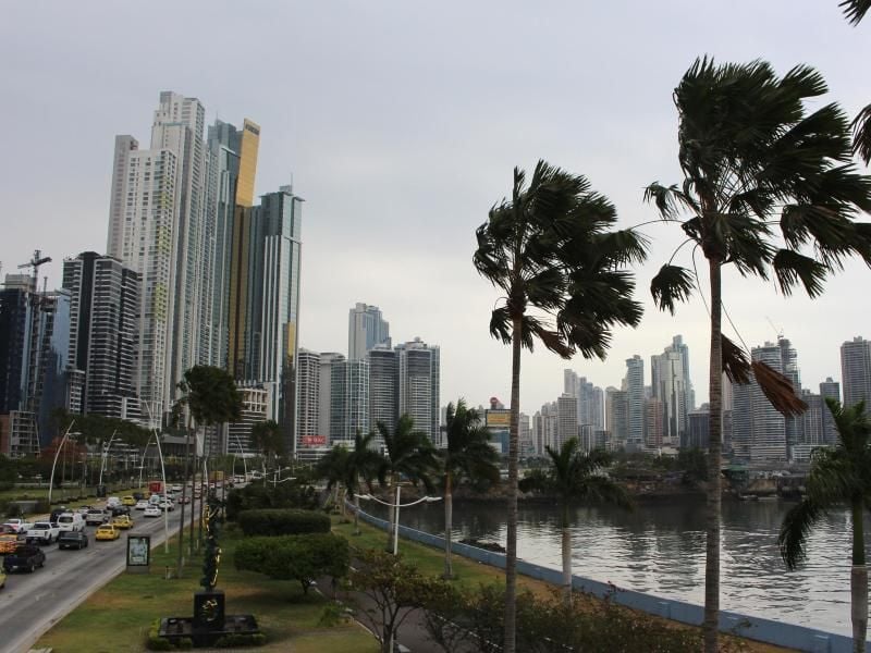 Blick auf die Skyline von Panama-Stadt, Panama. Foto: Stephanie Ott