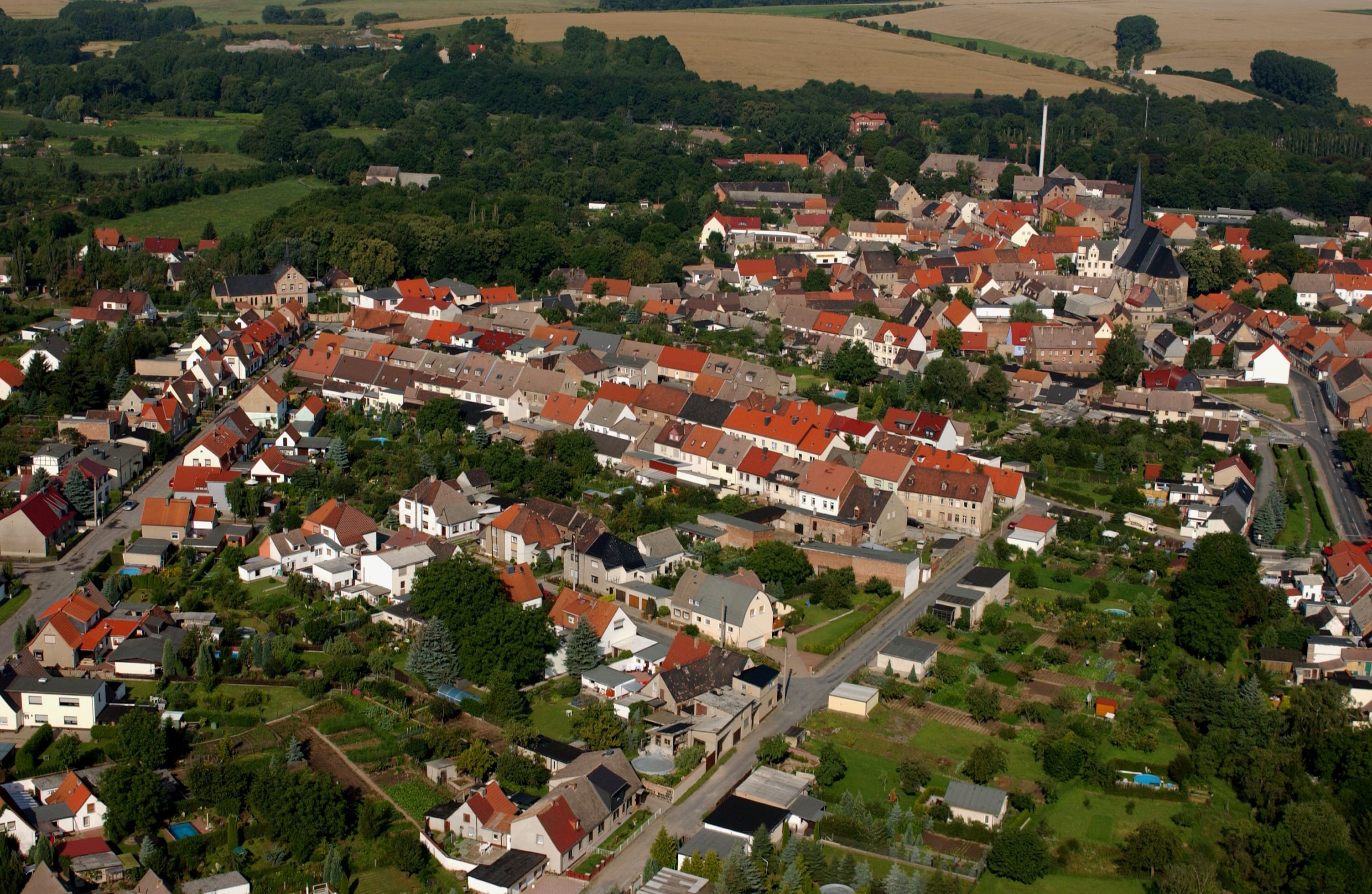 In Sandersleben, einem Ortsteil der Stadt Arnstein (Kreis Mansfeld-Südharz) leben rund 1.900 Menschen