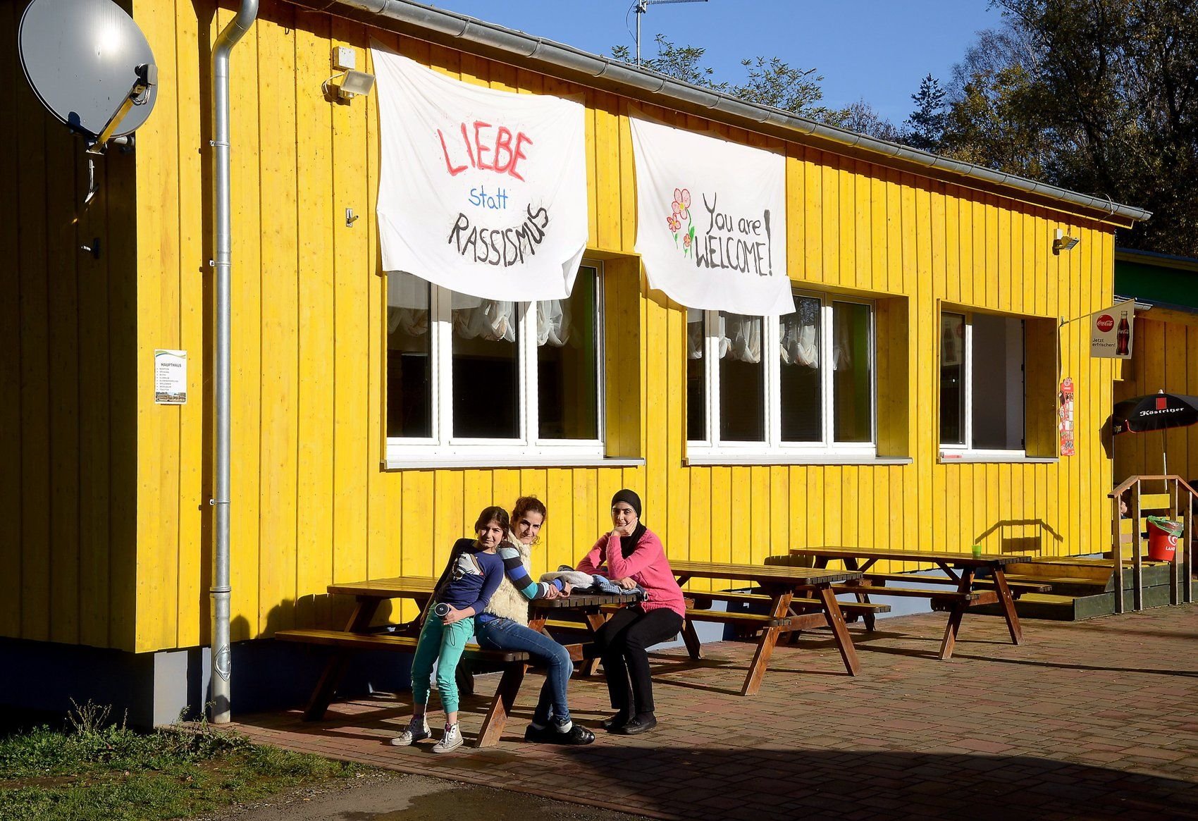 Die Jugendherberge in Kretzschau gab seit Oktober Flüchtlingen ein erstes Zuhause.
