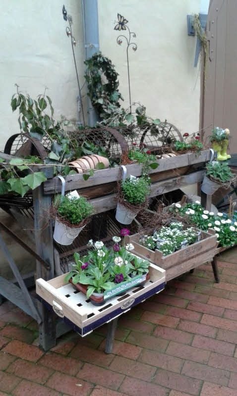 Blumenkreation von Angelika Becker.