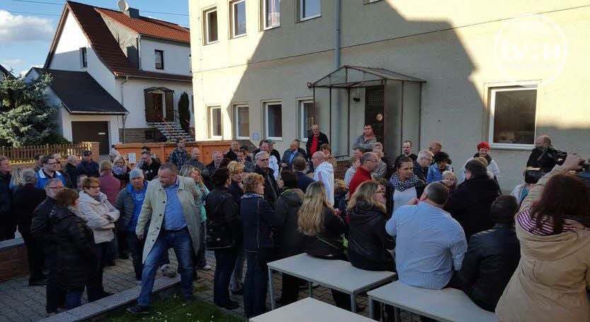 Vor der Bürgerversammlung war es noch ruhig.