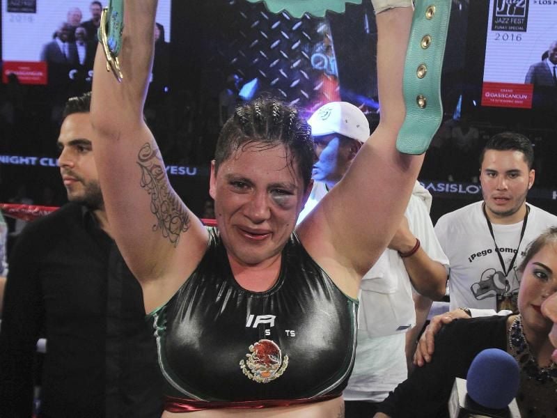 Alejandra Jimenez ist trotz erst weniger Kämpfe Weltmeisterin. Foto: Alonso Cupul