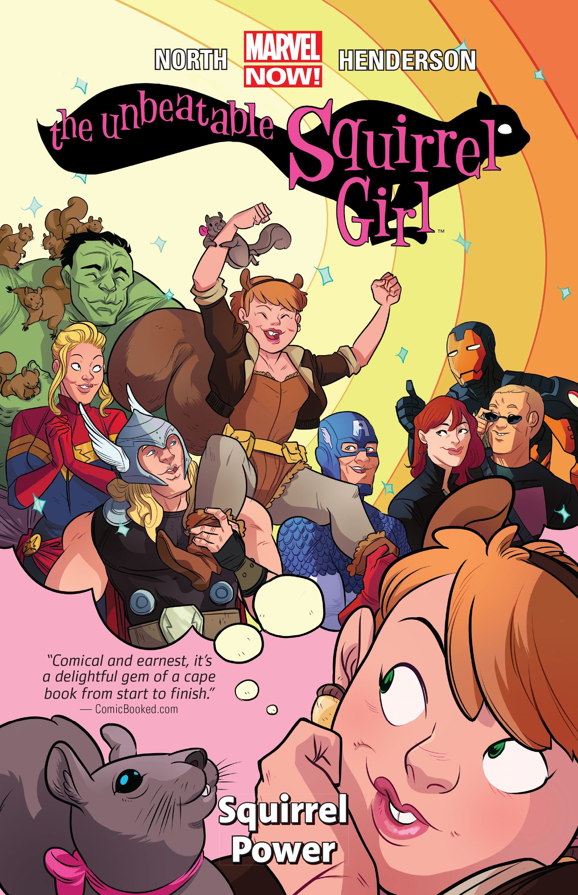 Squirrel Girl bekam den Eisner-Preis, eine der wichtigsten Comic-Auszeichnungen, als beste neue Serie.