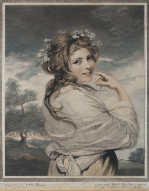 Lady Hamilton als „Bacchante“ (1784) von Johan R. Smith