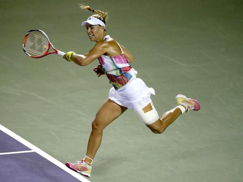 Angelique Kerber führt das deutsche Tennis-Team an. Foto: Rhona Wise