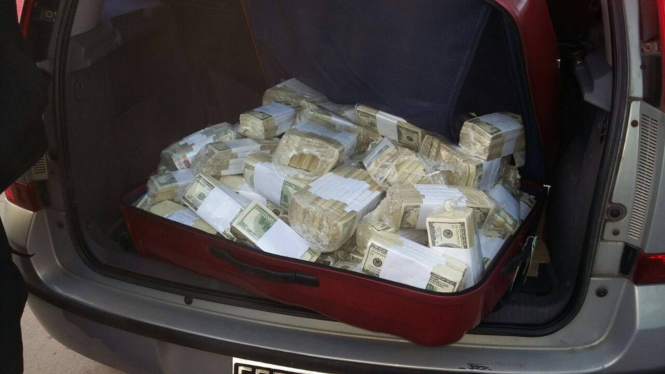 Jose Lopez verpackte etwa sieben Millionen Euro in Tüten.