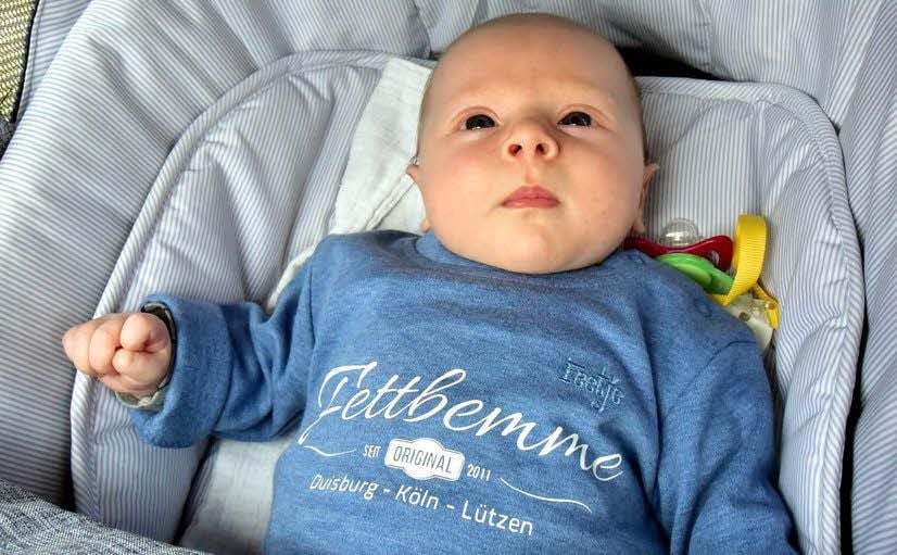 Cora ist jüngstes Mitglied der „Fettbemmen“, sechs Wochen alt.