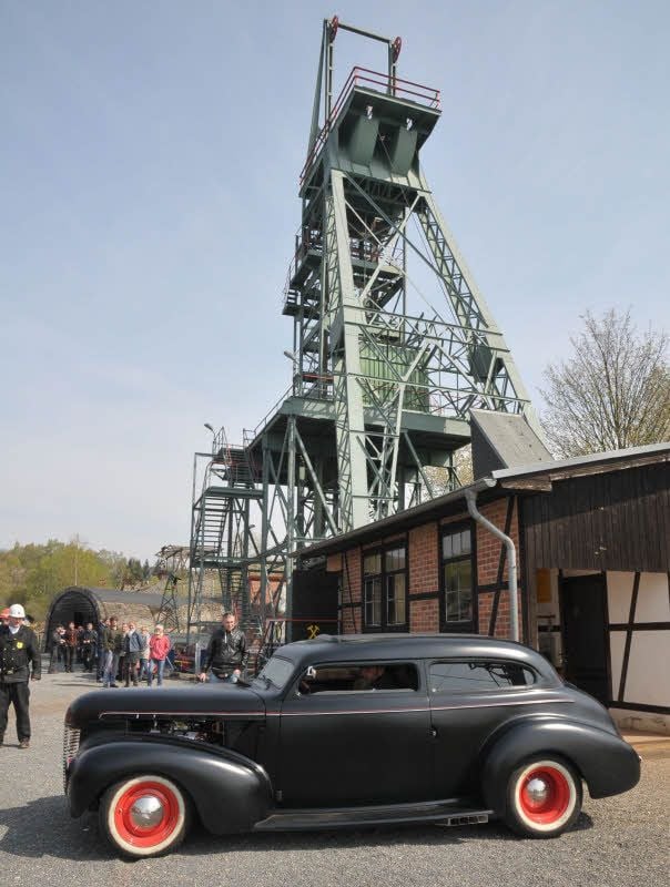 Der Chevrolet gehört in Wettelrode zu den Hinguckern.