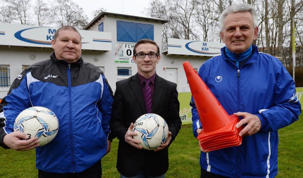 Bernd Kühne, Michael Thiesler und Ulrich Kasper (v.l.) setzen sich für die Integration von Flüchtlingen ein.