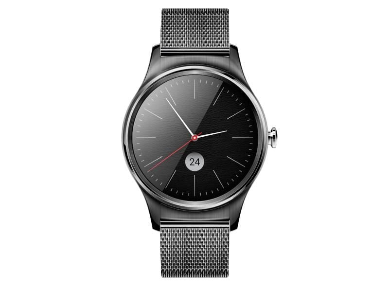 Für rund 200 Euro bietet die Haier Watch mit 1,4-Zoll-Display unter anderem ein spritzwassergeschütztes Edelstahlgehäuse mit intergriertem Mikrofon und Lautsprechern. Foto: Haier