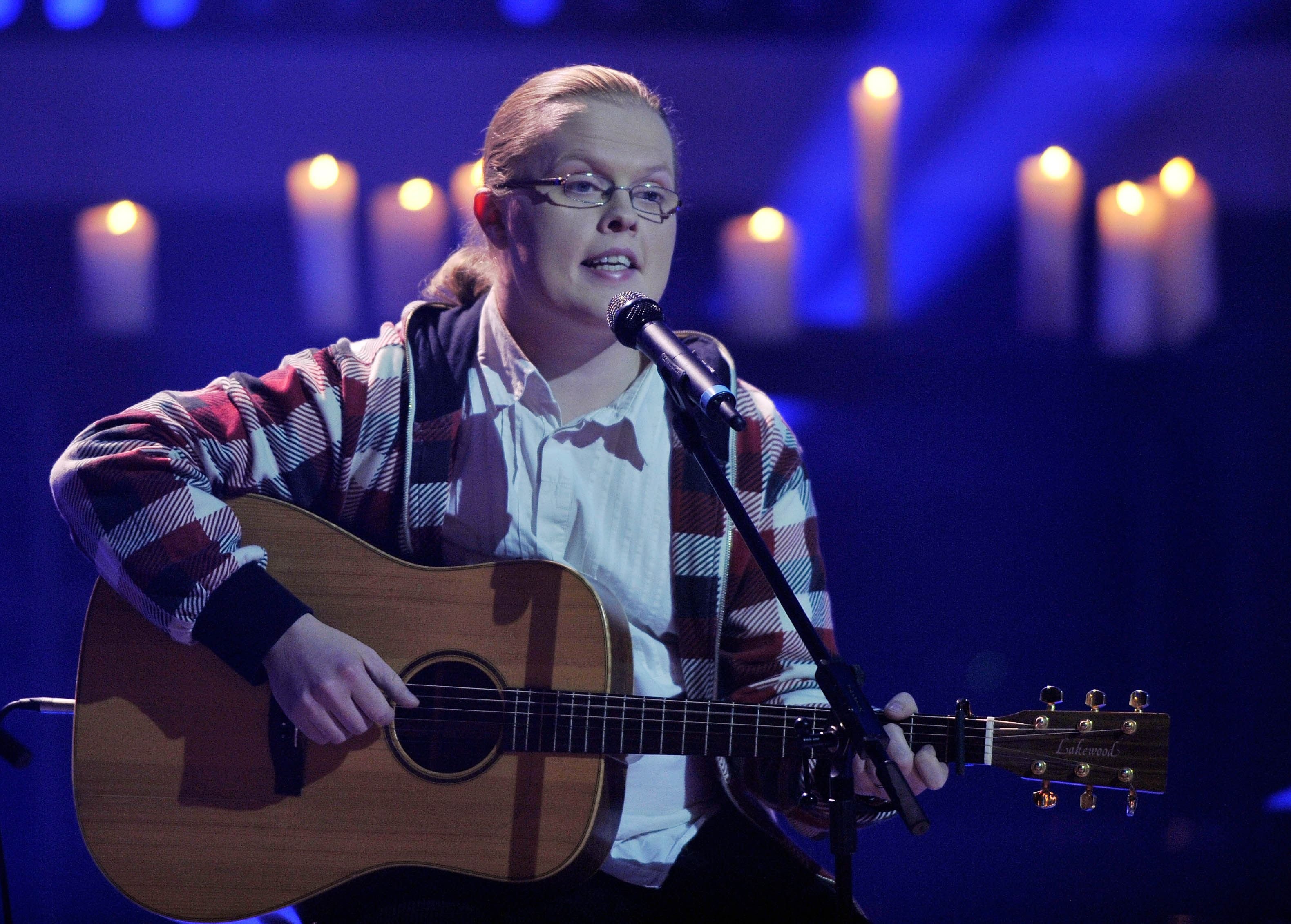 Angelo Kelly bei einer Aufzeichnung zur RTL-Sendung „25 Jahre Kuschelrock“ im Jahr 2011