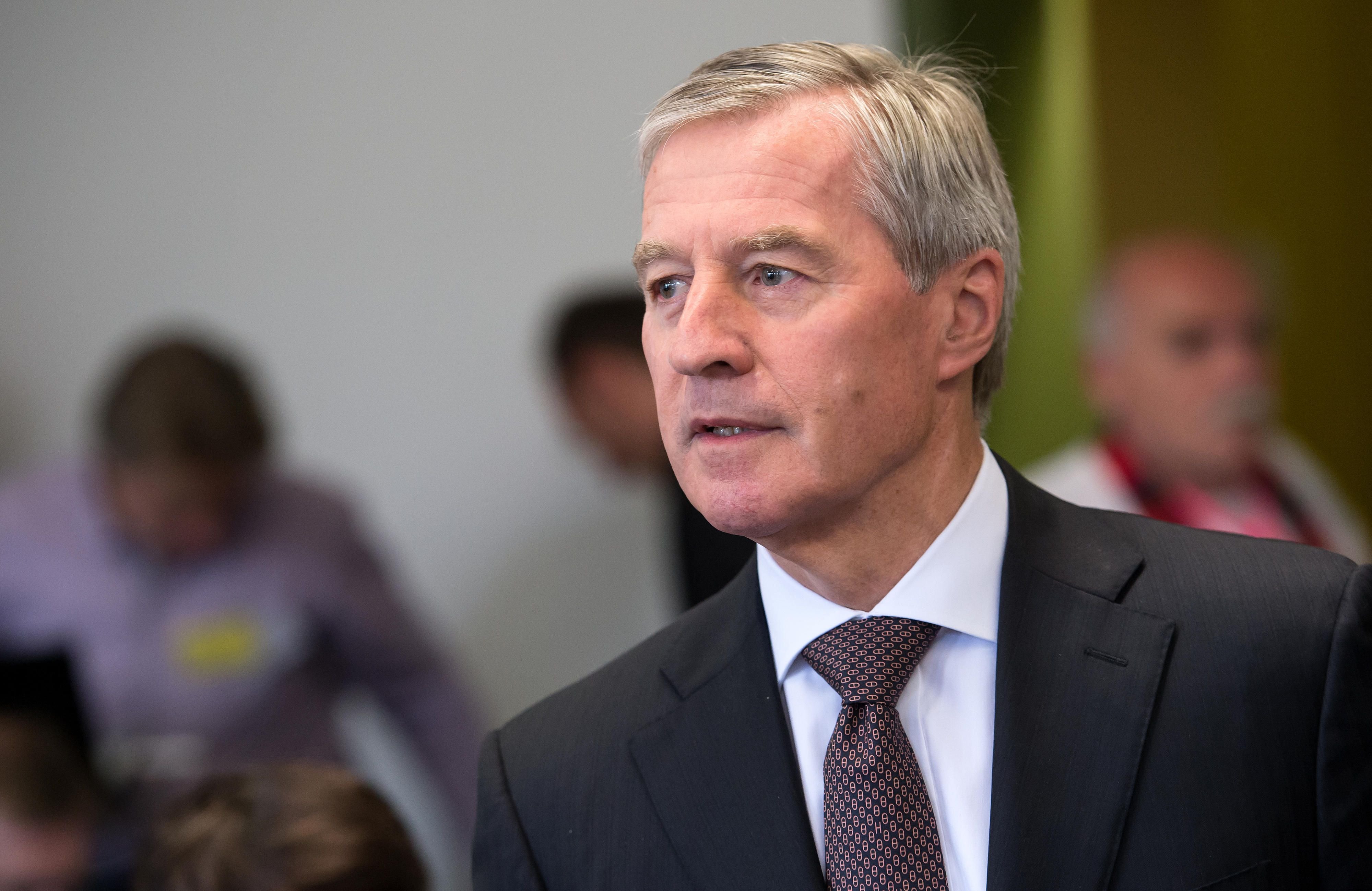 Der Co-Vorsitzende der Deutschen Bank, Jürgen Fitschen, im Landgericht in München.