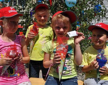 Am Mittwoch erhalten künftige ABC-Schützen Zuckertüten.