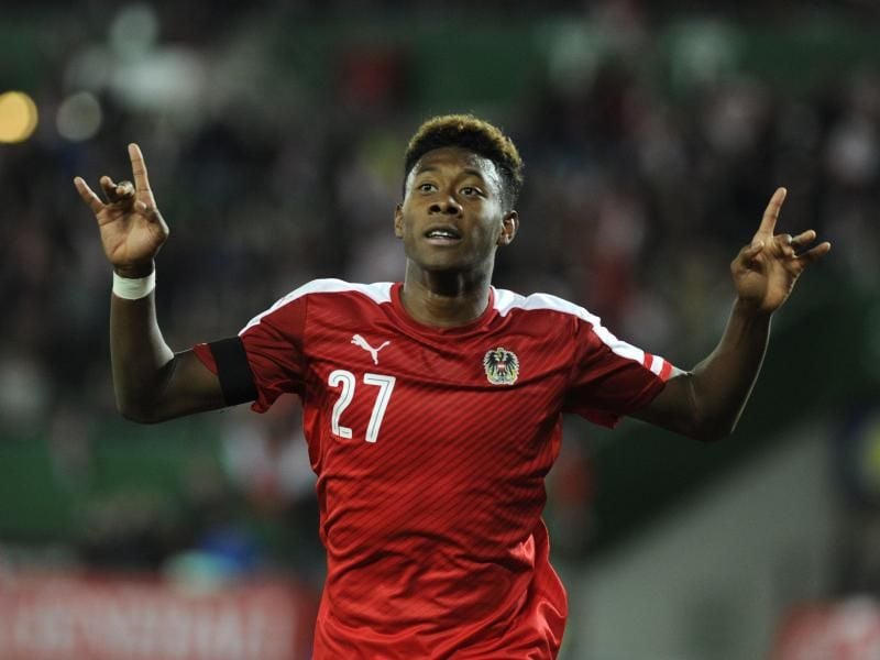 David Alaba ist der Star der österreichischen Nationalmannschaft. Foto: Herbert Pfarrhofer