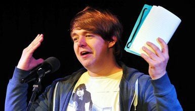 Prediger-Slam in Wittenberg. 2017 soll die Veranstaltung auf dem Wittenberger Marktplatz statt finden. Der Kölner Pfarrer Holger Pyka war einer der Gewinner der Vorjahre.