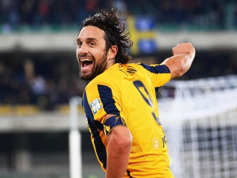 Luca Toni spielte zuletzt bei Hellas Verona. Foto: Venezia Filippo