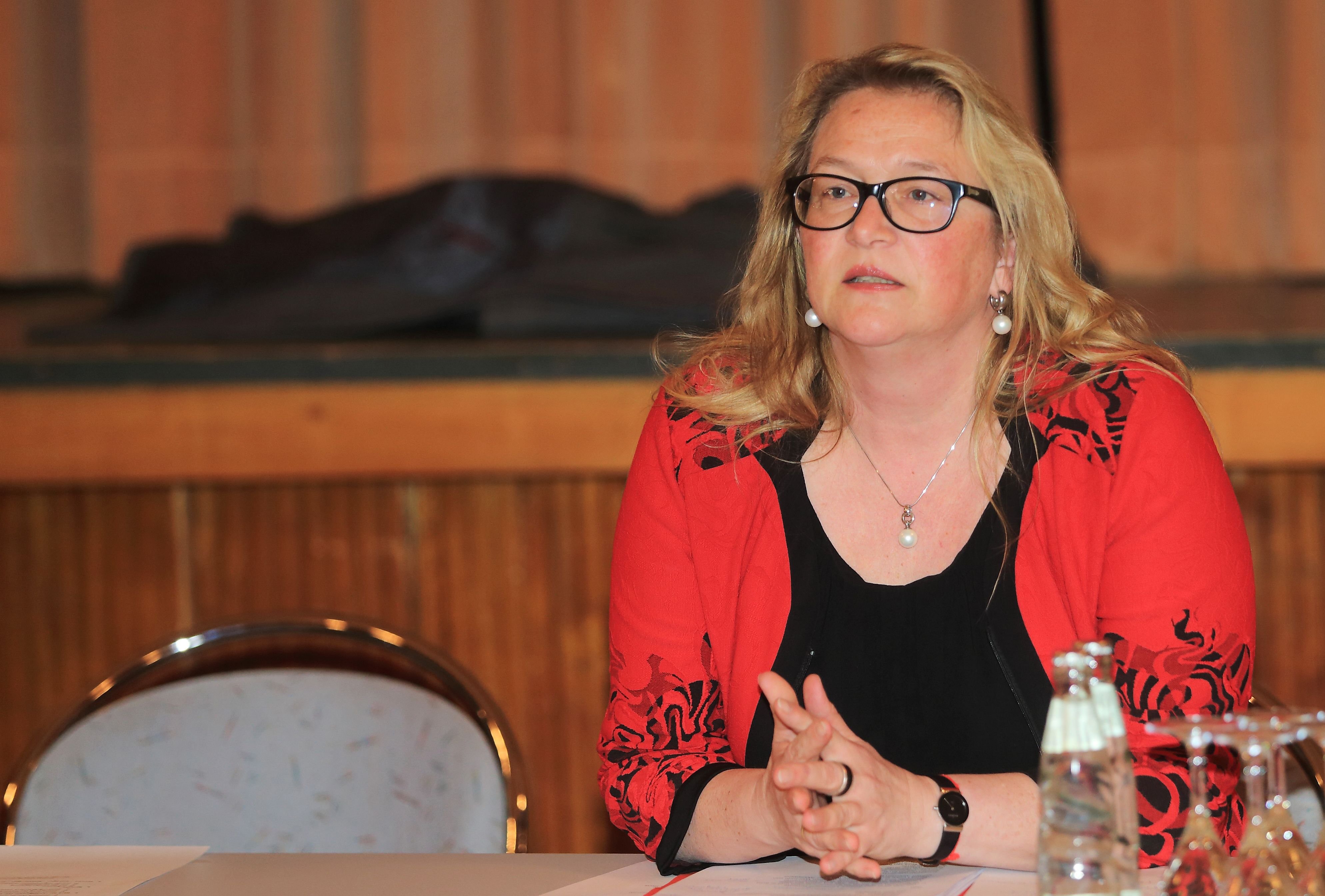 Katrin Budde, Ex-Landesvorsitzende der SPD in Sachsen-Anhalt.