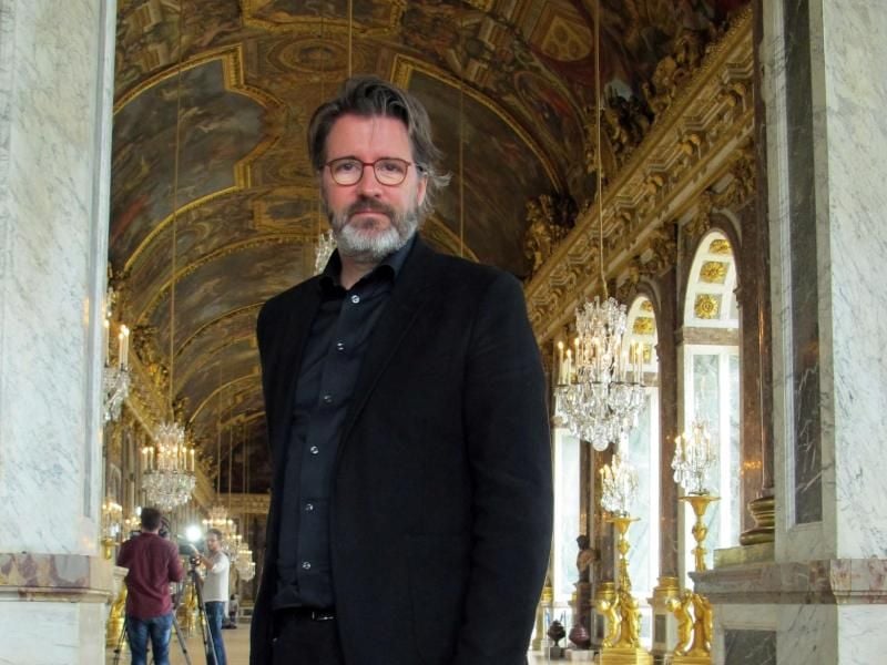 Olafur Eliasson im Schloss des Sonnenkönigs. Foto: Sabine Glaubitz