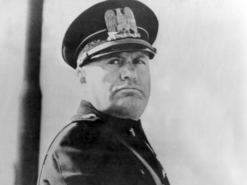 Benito Mussolini. Foto: dpa