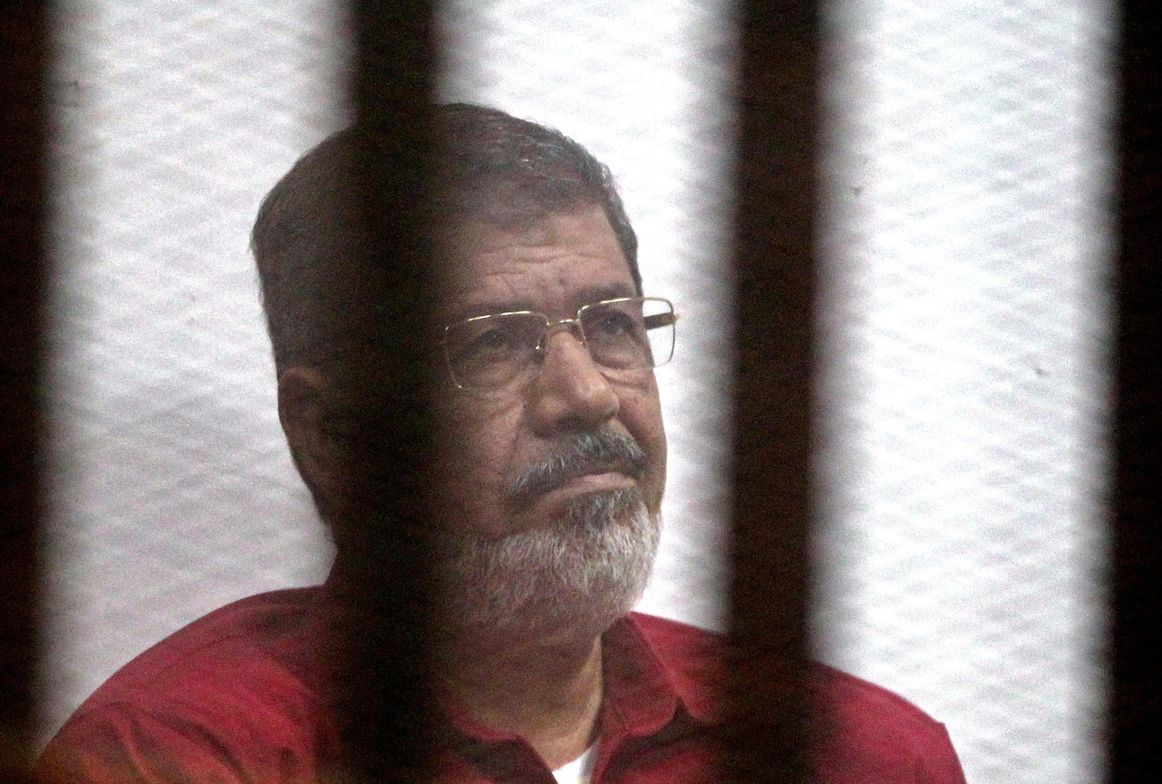 Ägyptens ehemaliger Staatschef Mohammed Mursi war wegen Geheimnisverrats verurteilt worden.
