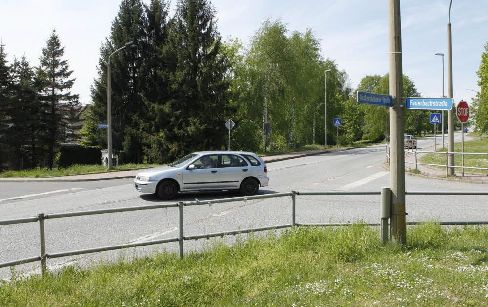 Die Kreuzung Ascherslebener Straße/Feuerbachstraße/Goethestraße in Hettstedt wurde von der Unfallkommission als Unfallschwerpunkt eingestuft.