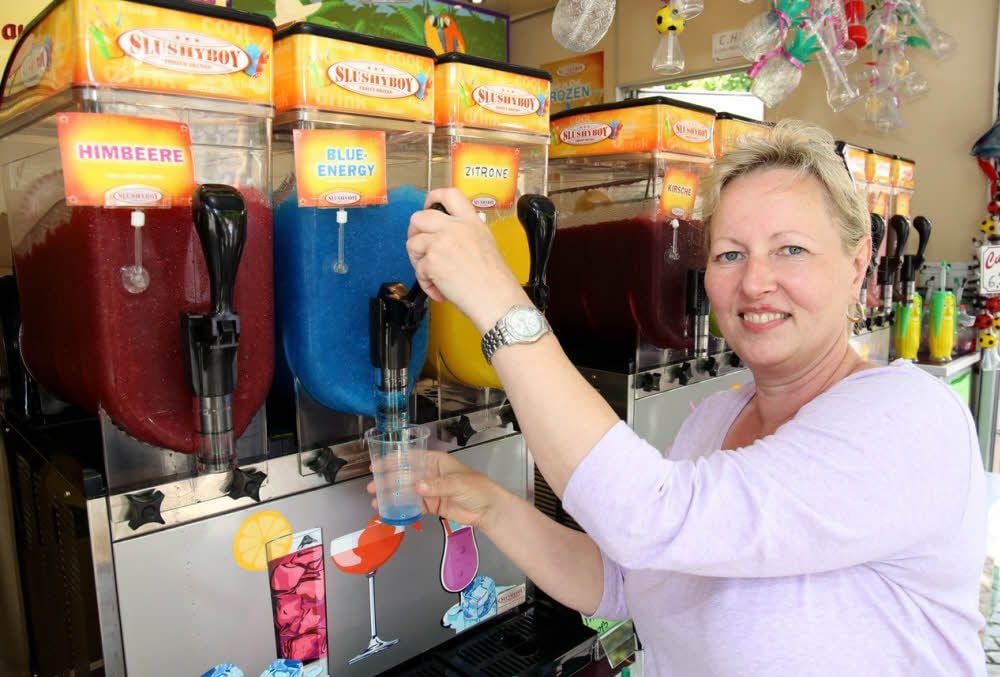 Katharina Hill lebt mit ihrer Familie in Hamburg. Seit 13 Jahren sind die Hills Stammgäste auf dem Bernburger Stadtfest. Sie kommen immer wieder gern in die Saalstadt.