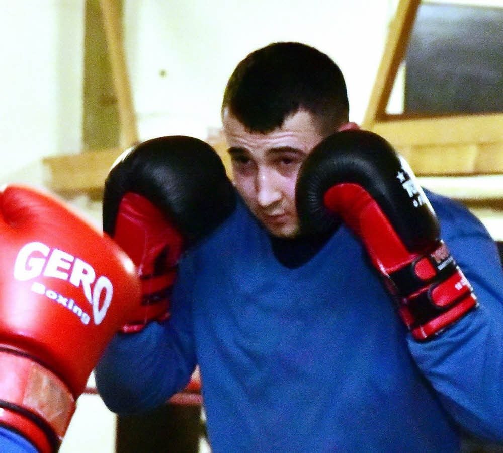 Sascha Kerimov bereitet sich auf seinen Titelkampf am Samstag in Tangerhütte vor.
