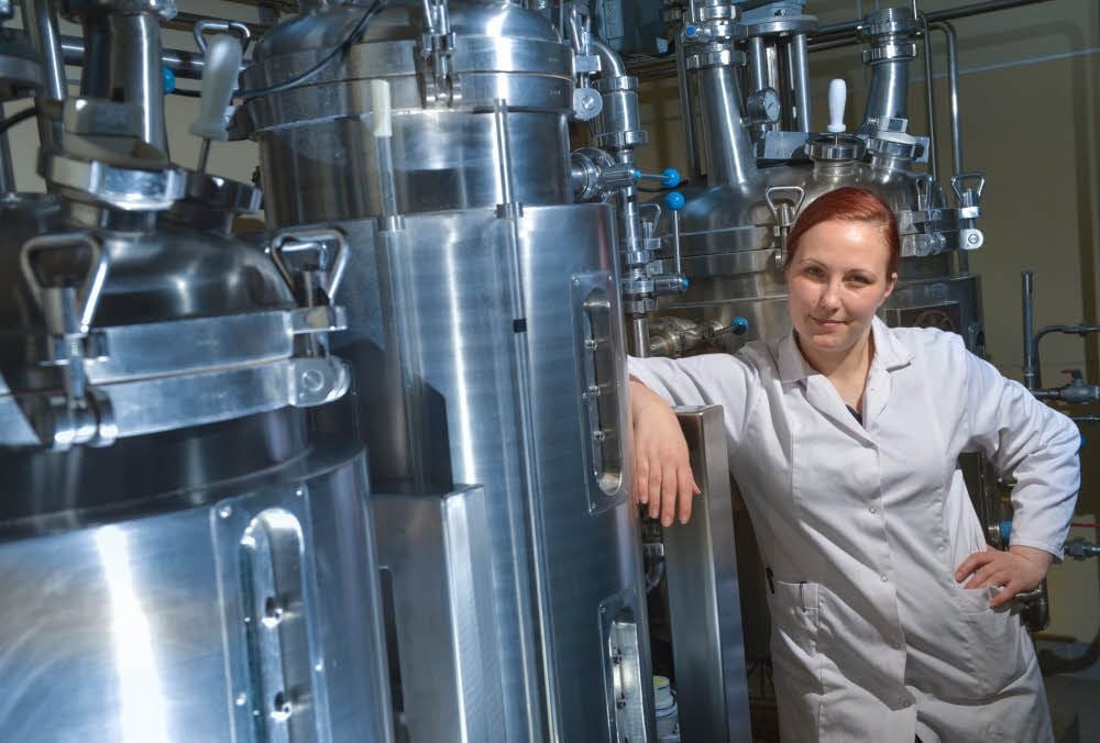 Isa Heide hat Küche gegen Labor getauscht. Die gelernte Köchin macht an der Hochschule Anhalt ihren Master in Lebensmitteltechnologie.