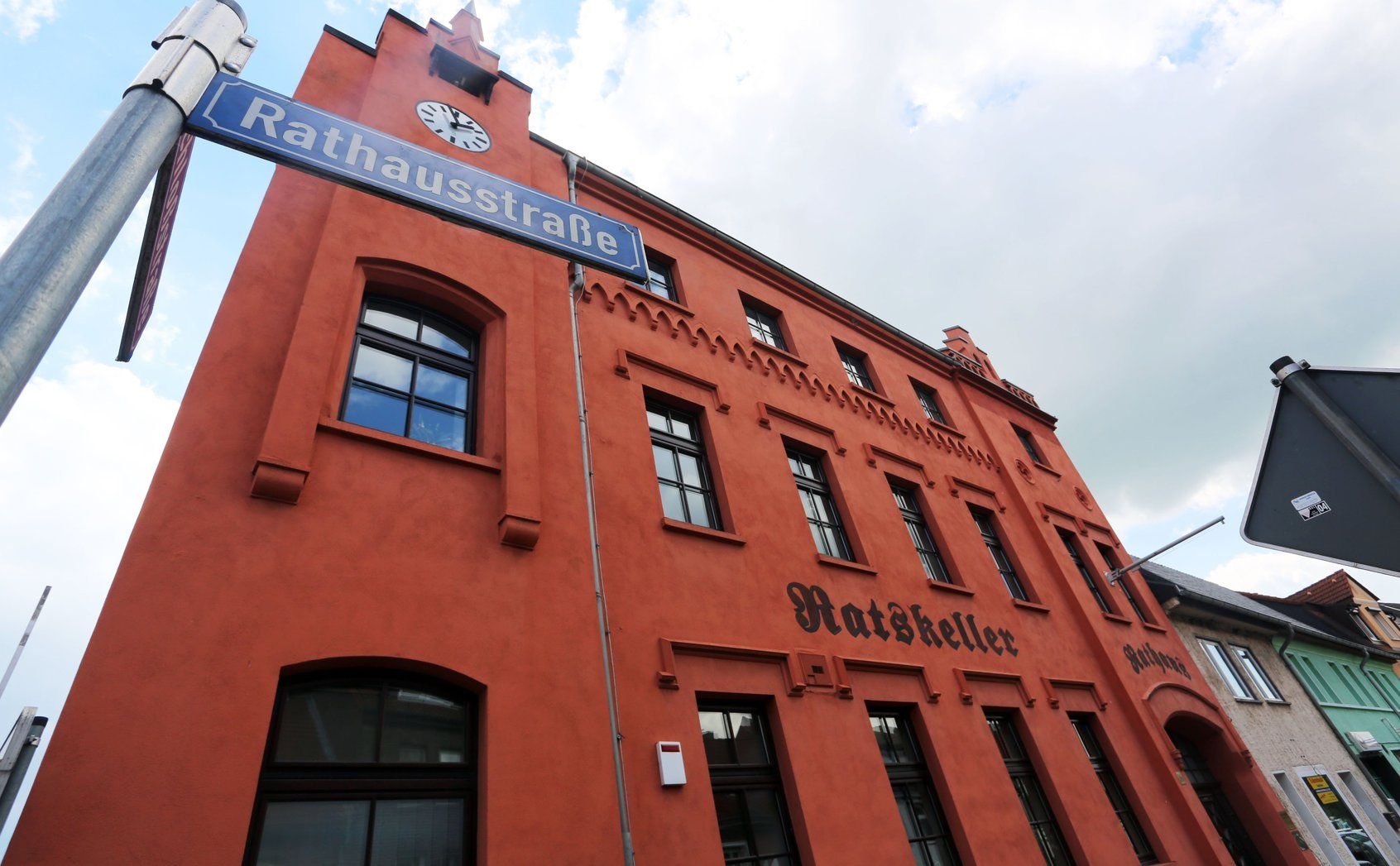 Das Rathaus in Raguhn-Jeßnitz