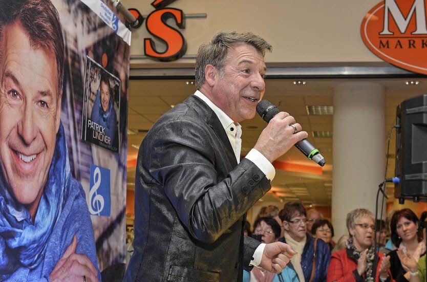 Patrick Lindner traf in Dessau auf viele alte und neue Fans.