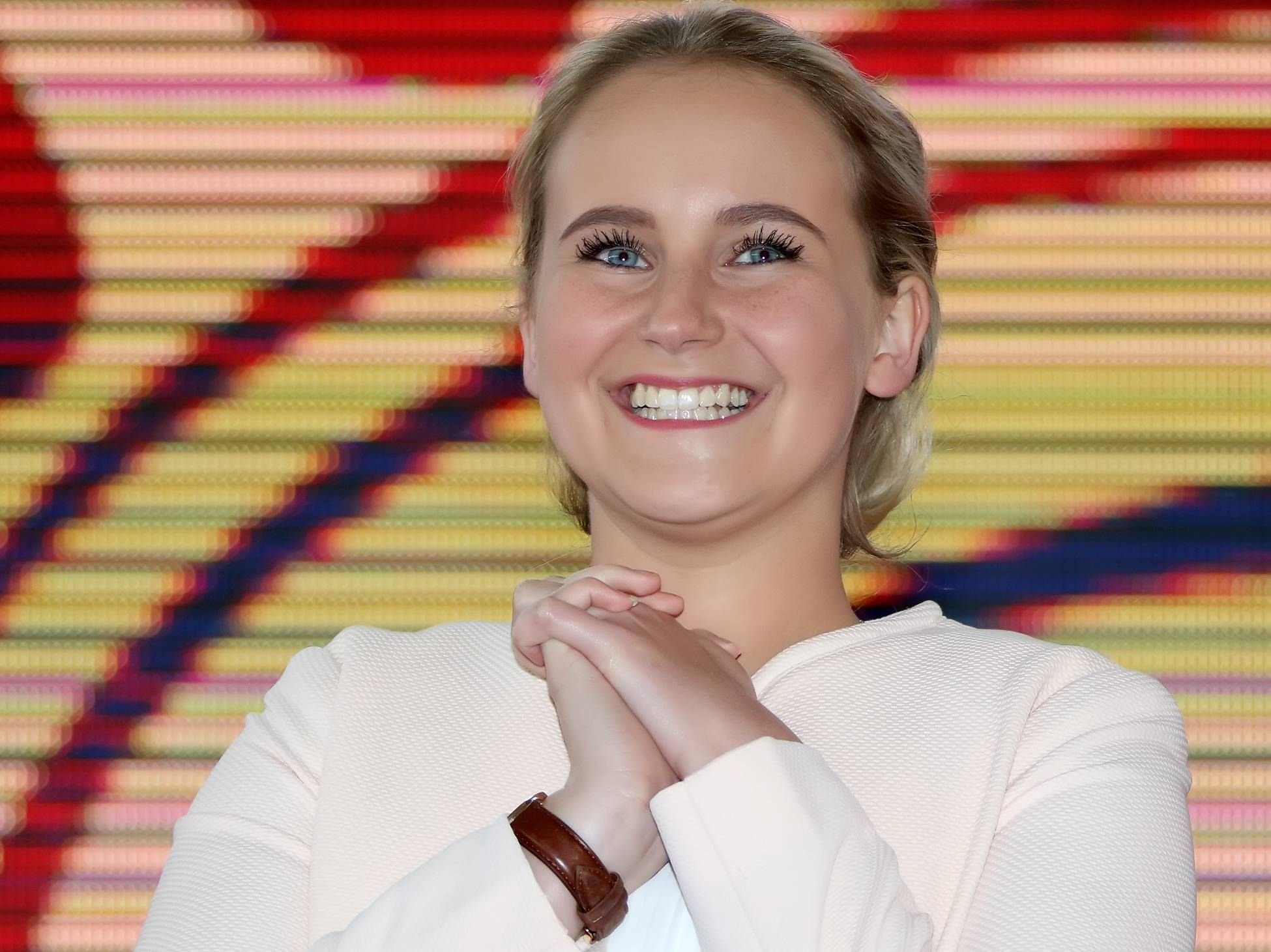 Luisa Stolz ist die neue Rosenprinzessin in Sangerhausen.
