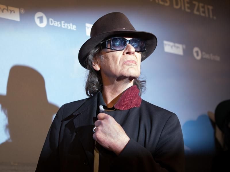So crazy wie der Vater: Udo Lindenberg in Hamburg. Foto: Christian Charisius