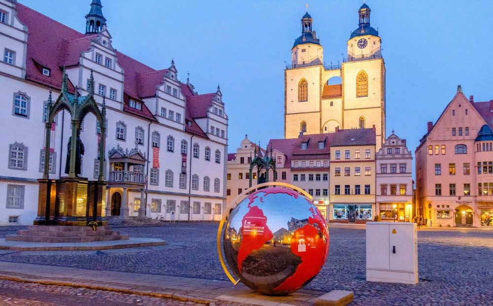 Der Nabel der Welt möchte Wittenberg 2017 sein - die nächste Station dorthin heißt ab morgen ITB.