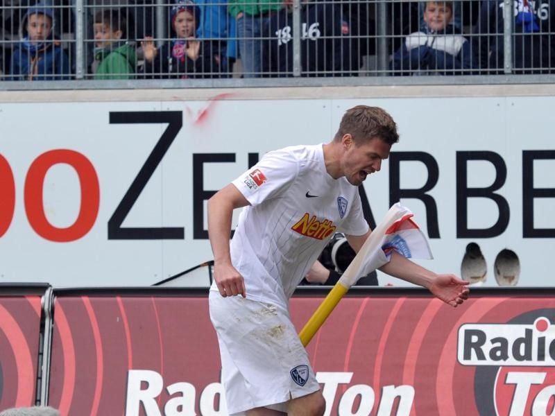 Simon Terodde erzielte drei Treffer. Foto: Stefan Puchner