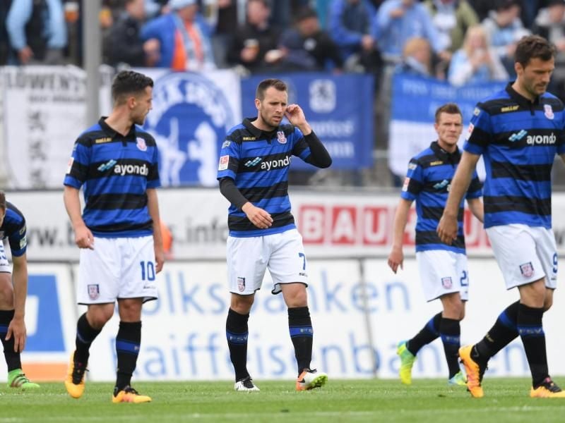 Der FSV Frankfurt ist abgestiegen. Foto: Arne Dedert