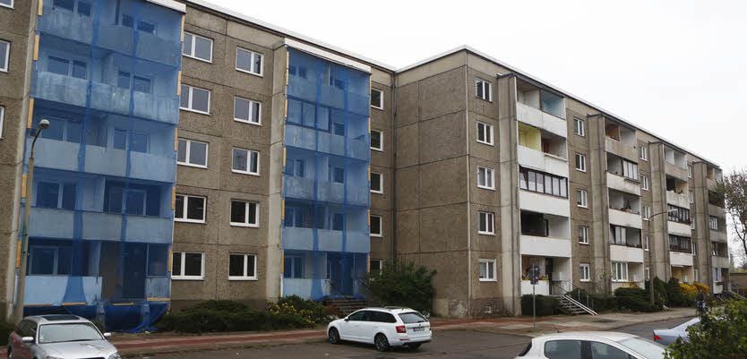 In der Muldstraße 62, 64, 66, 68 sind die Mieter beunruhigt.