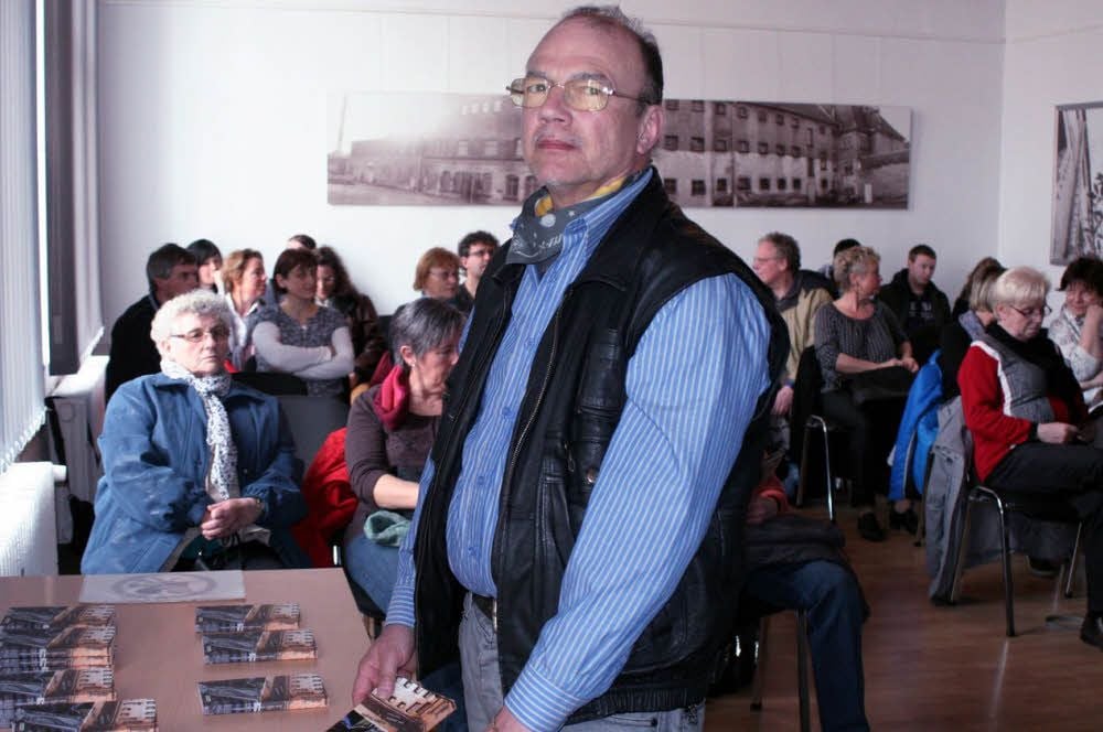 Günter Nossol kurz vor seiner Buchlesungspremiere mit Gesprächsrunde in Torgau
