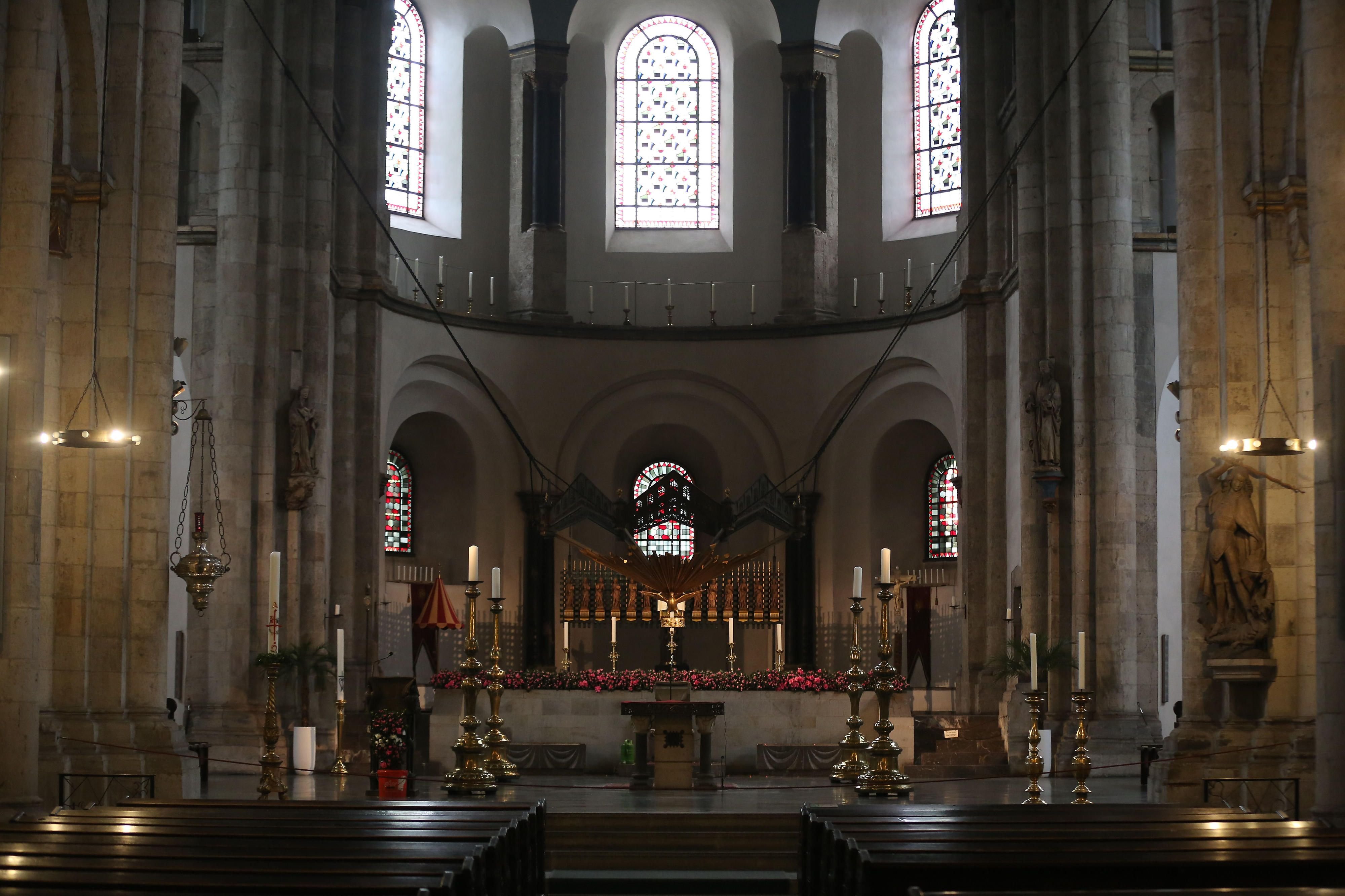 In der Kirche in der Kölner Innenstadt findet am Samstag die Trauerfeier für den verstorbenen ehemaligen FDP-Vorsitzenden Guido Westerwelle statt.